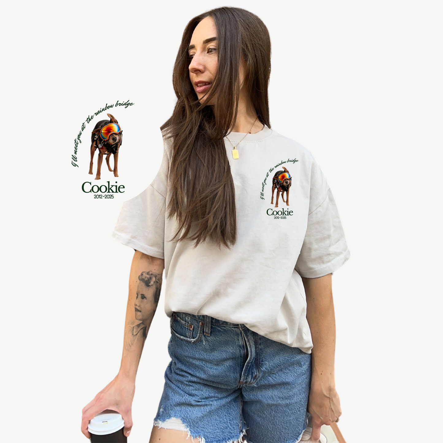 The Rainbow Bridge Mini Tee