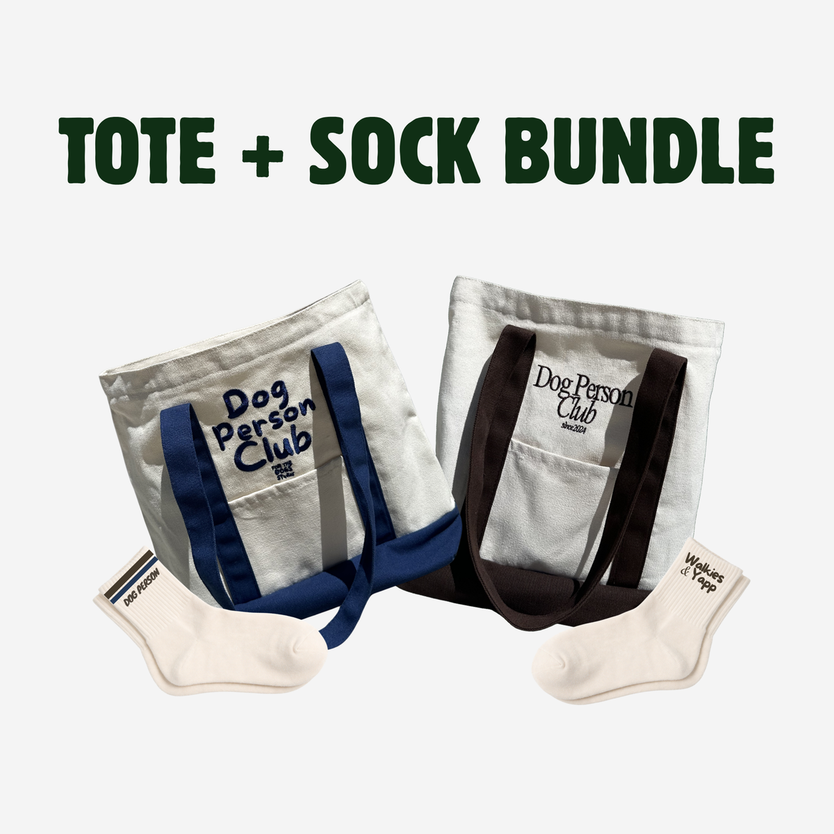Tote + Sock Bundle