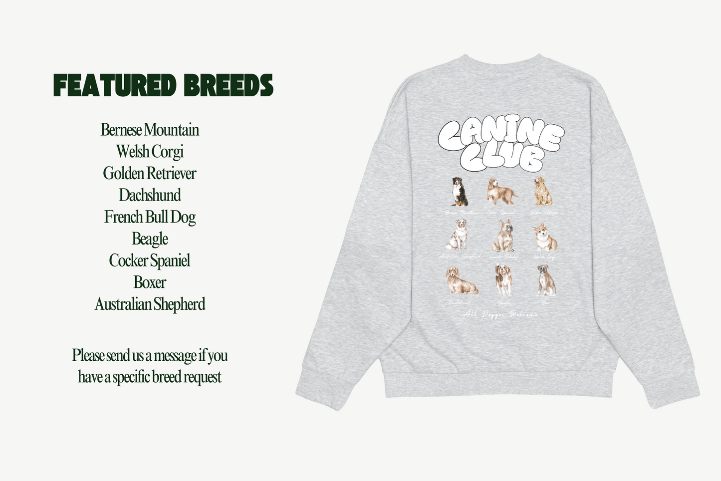 Canine Club Crewneck