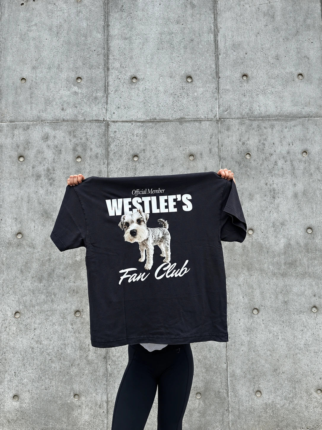 Custom dog portrait tee