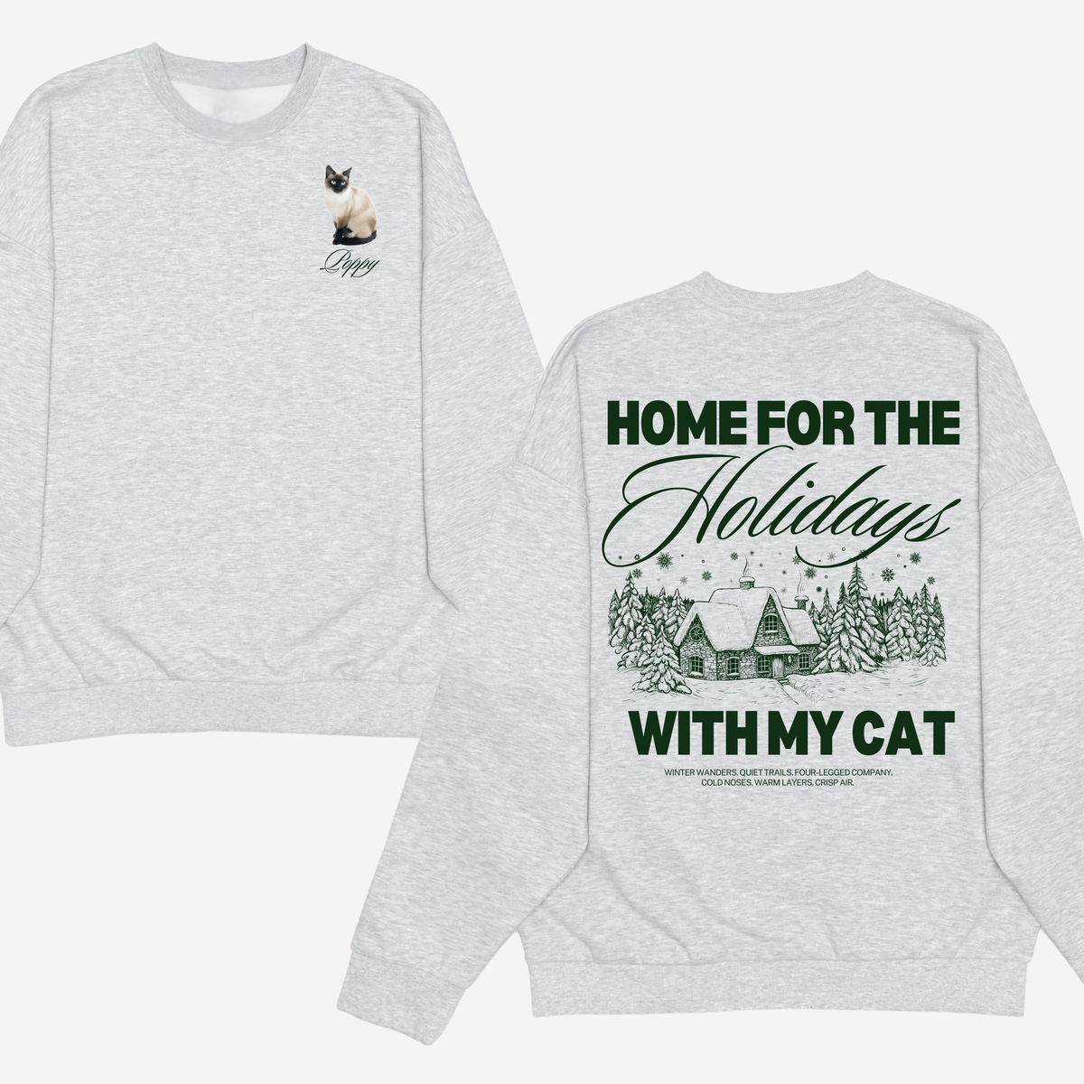 Custom Holiday Limited Edition Crewnecks