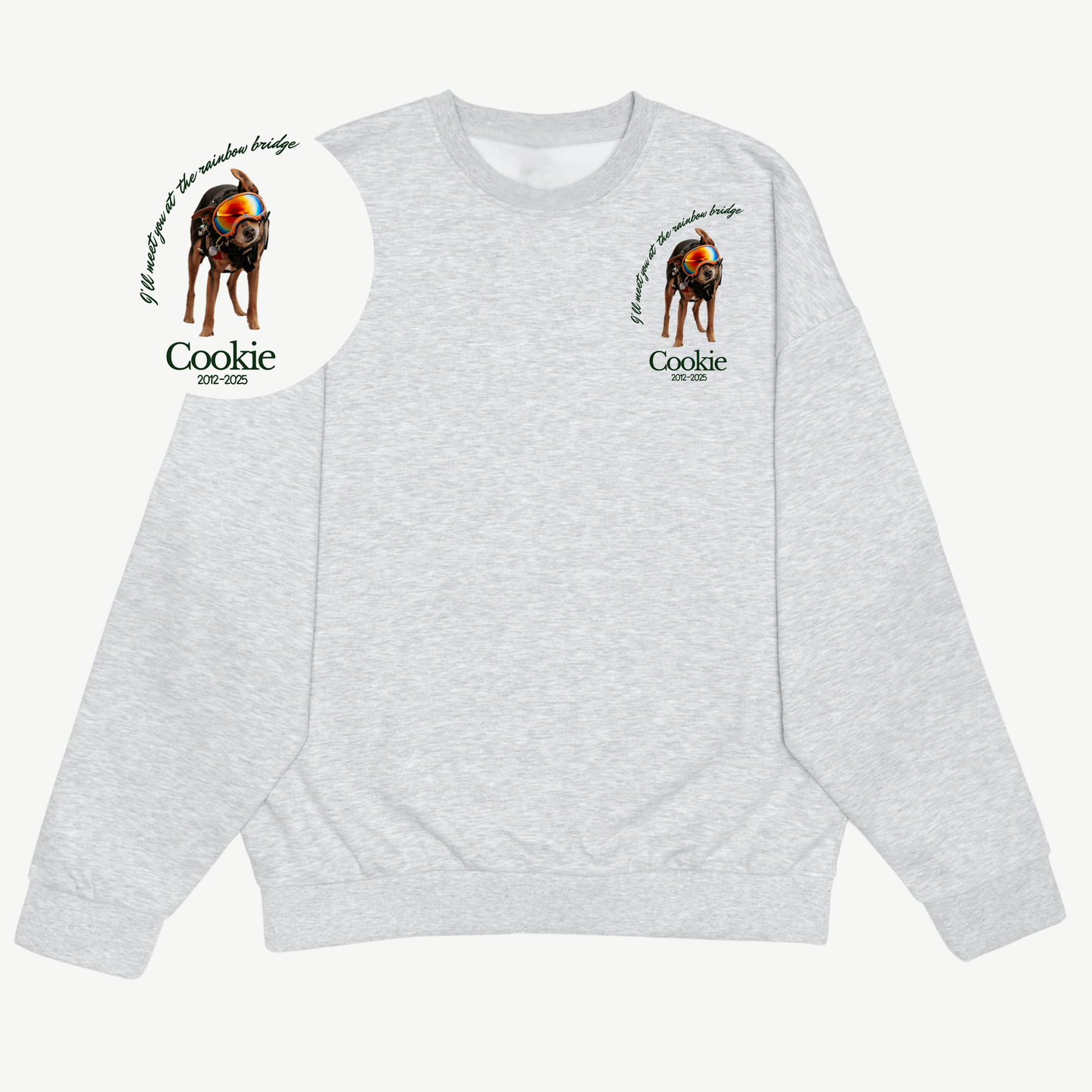 The Rainbow Bridge Mini Crewneck