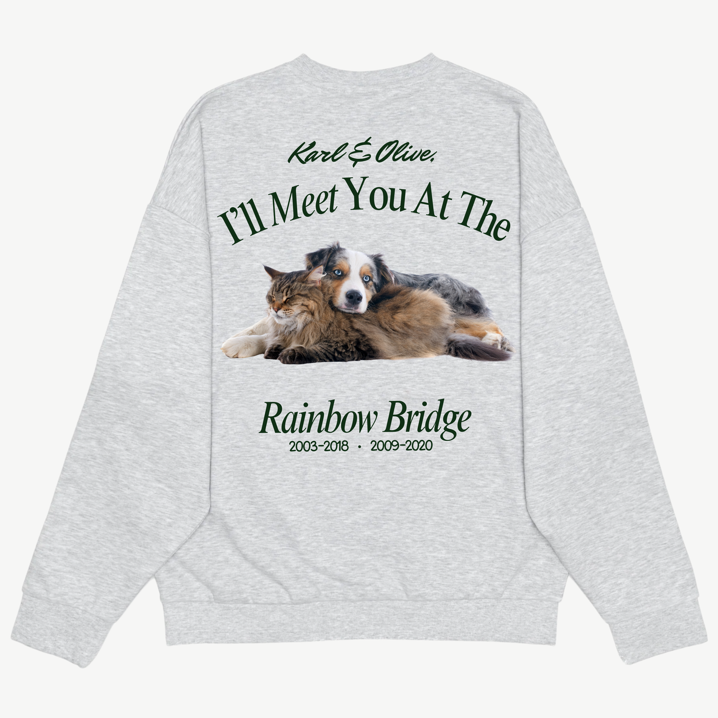 The Rainbow Bridge Crewneck