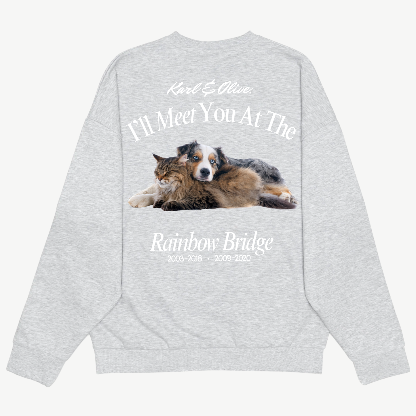 The Rainbow Bridge Crewneck