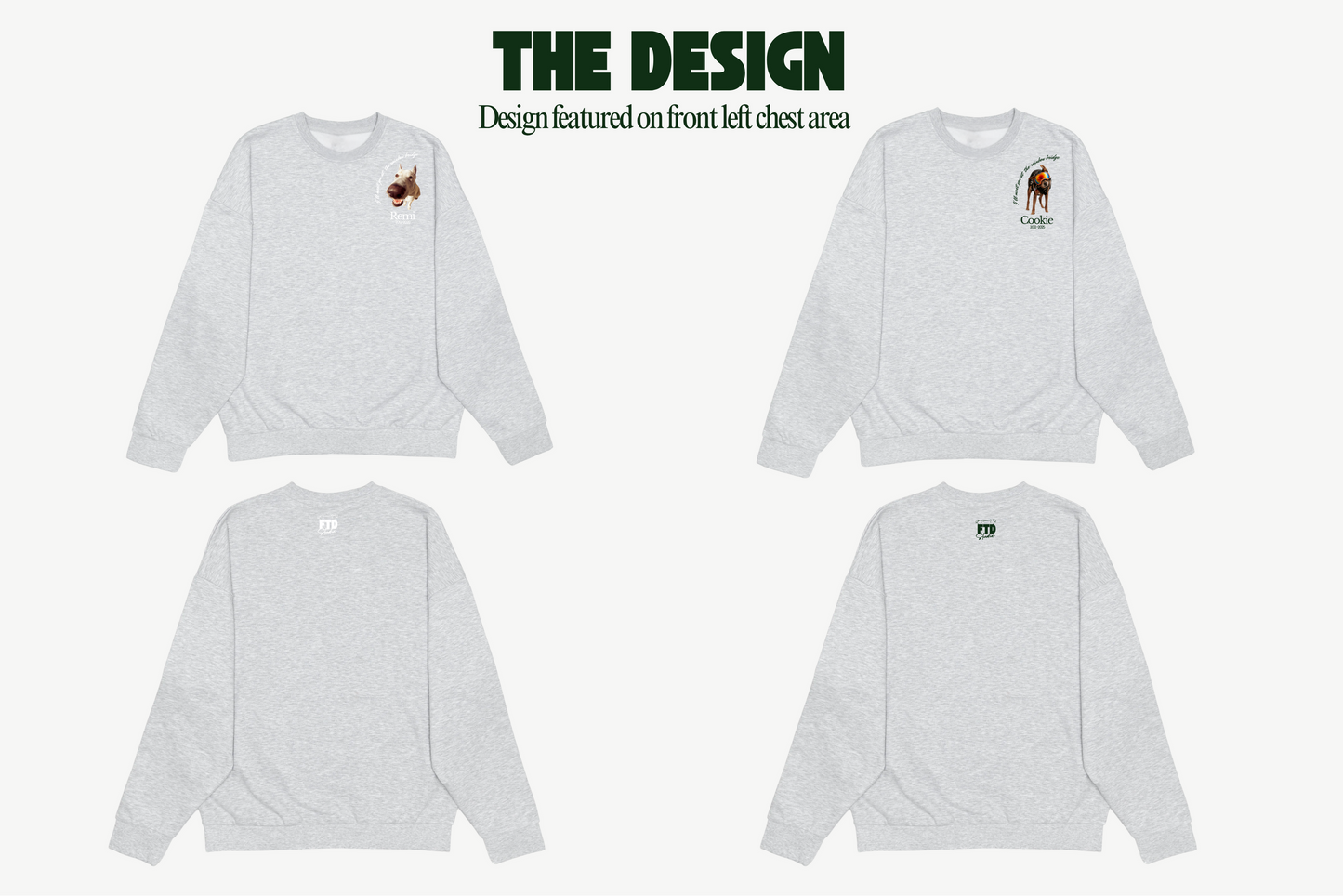 The Rainbow Bridge Mini Crewneck