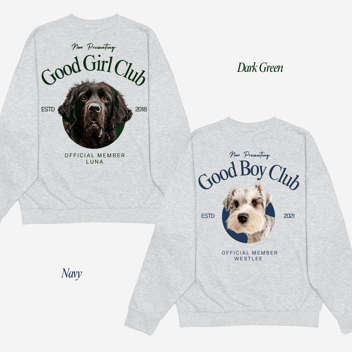Good Boy/Girl Club Crewneck