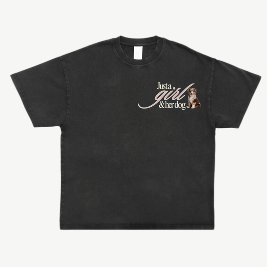 Just A Girl Custom Tee