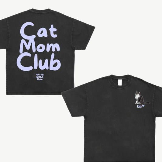 Cat Mom Club Tee