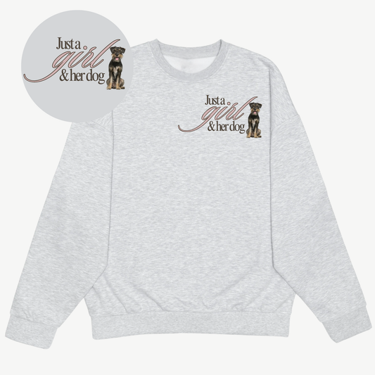 Just a Girl Custom Crewneck
