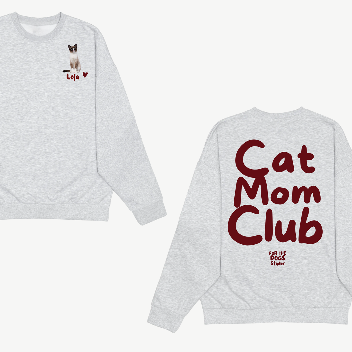 Dog/Cat Mom Club Crewneck