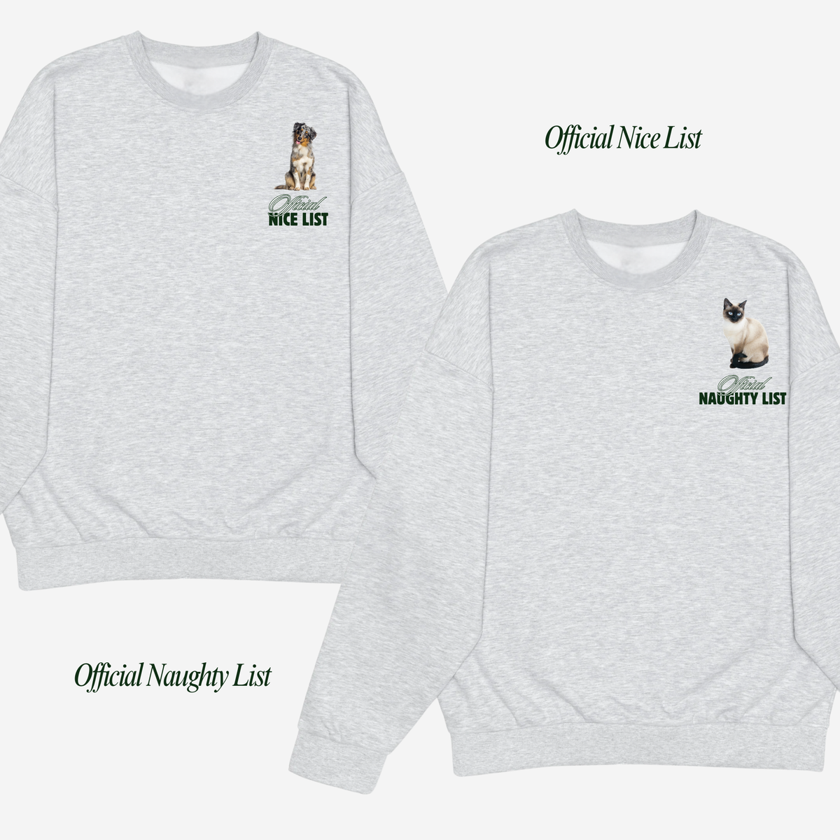 Official Naughty or Nice List Crewneck