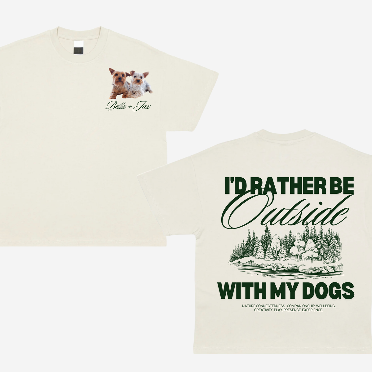 Custom Rather Be (Outside) Tee