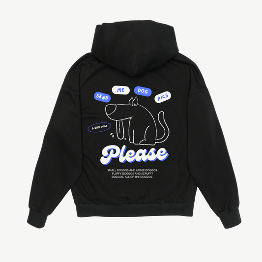 Send Me Dog Pics Hoodie