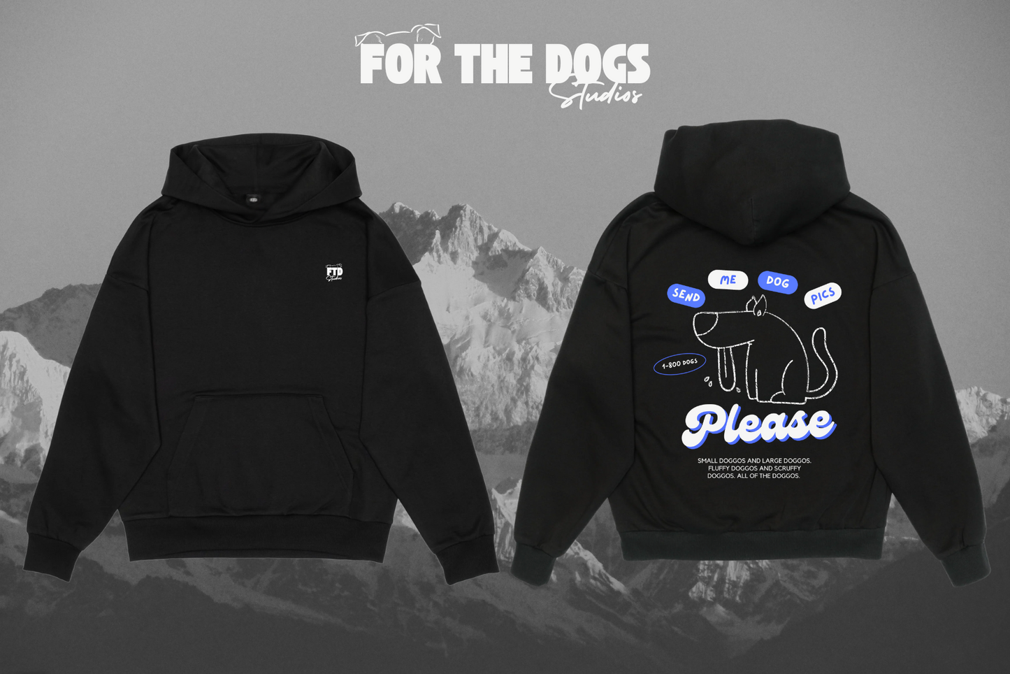 Send Me Dog Pics Hoodie