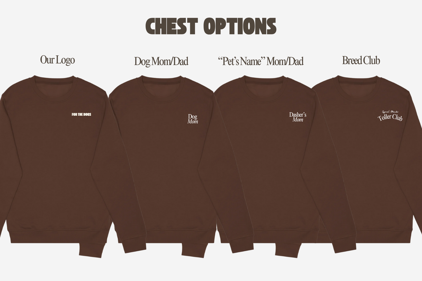 Good Mood Cocoa Crewneck