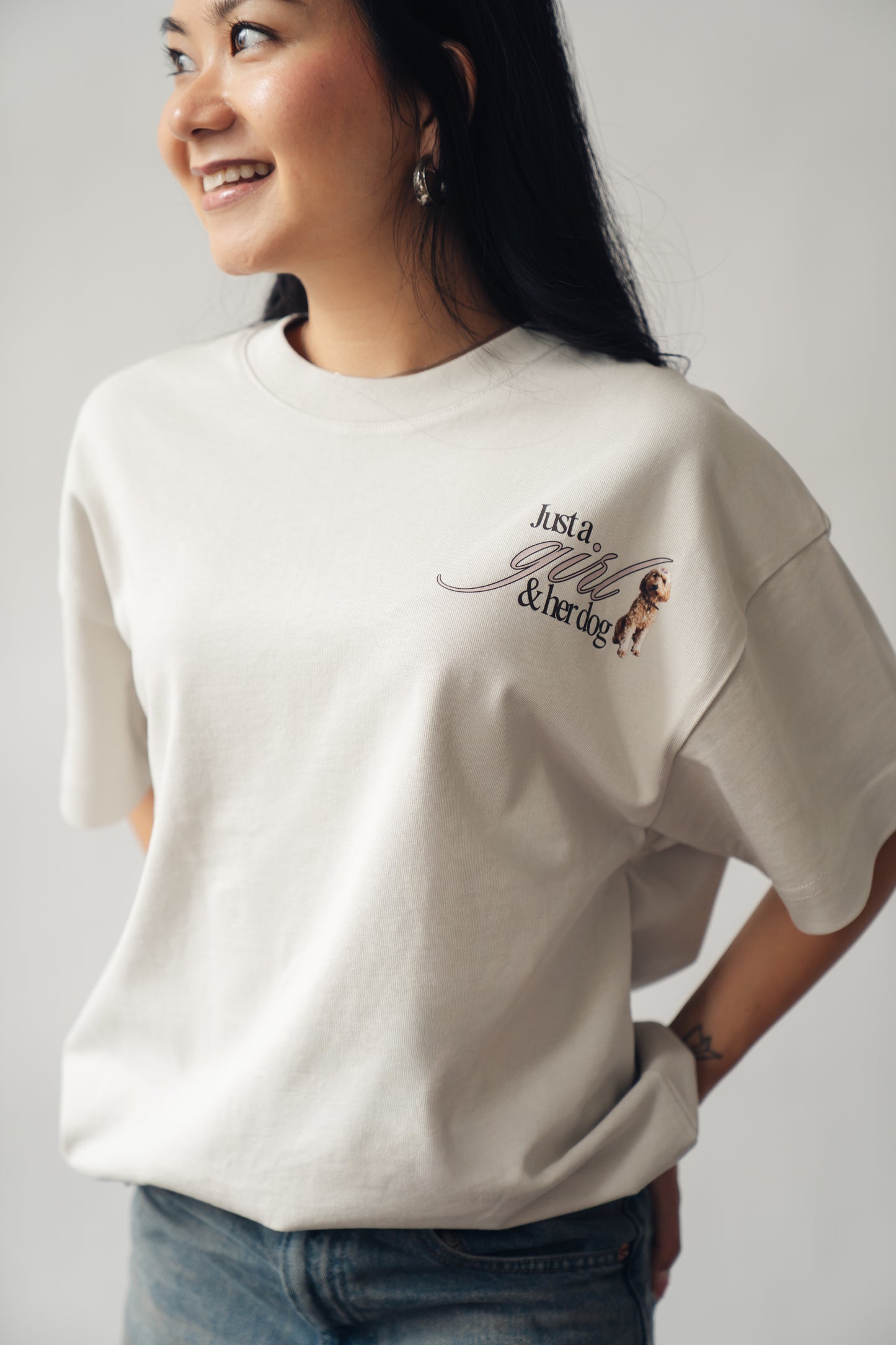 Just A Girl Custom Tee