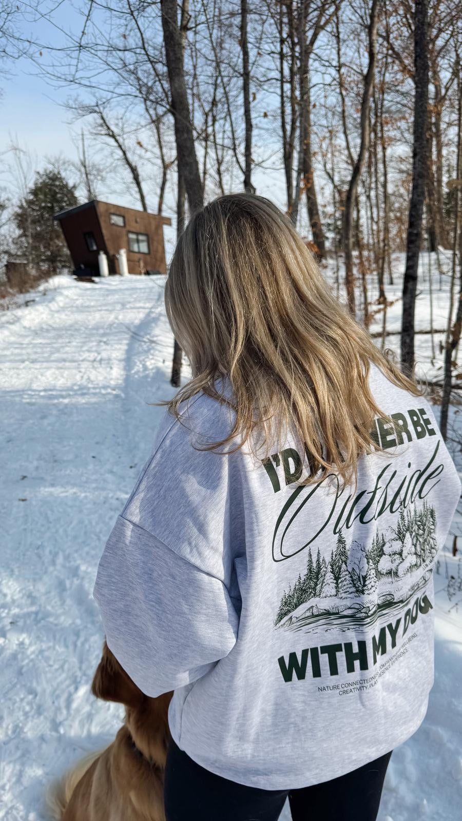 Rather Be (Outside) Crewneck