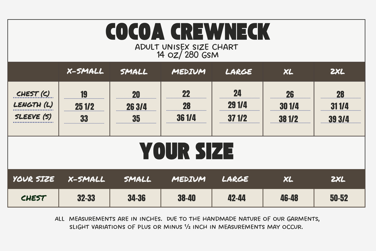 Good Mood Cocoa Crewneck