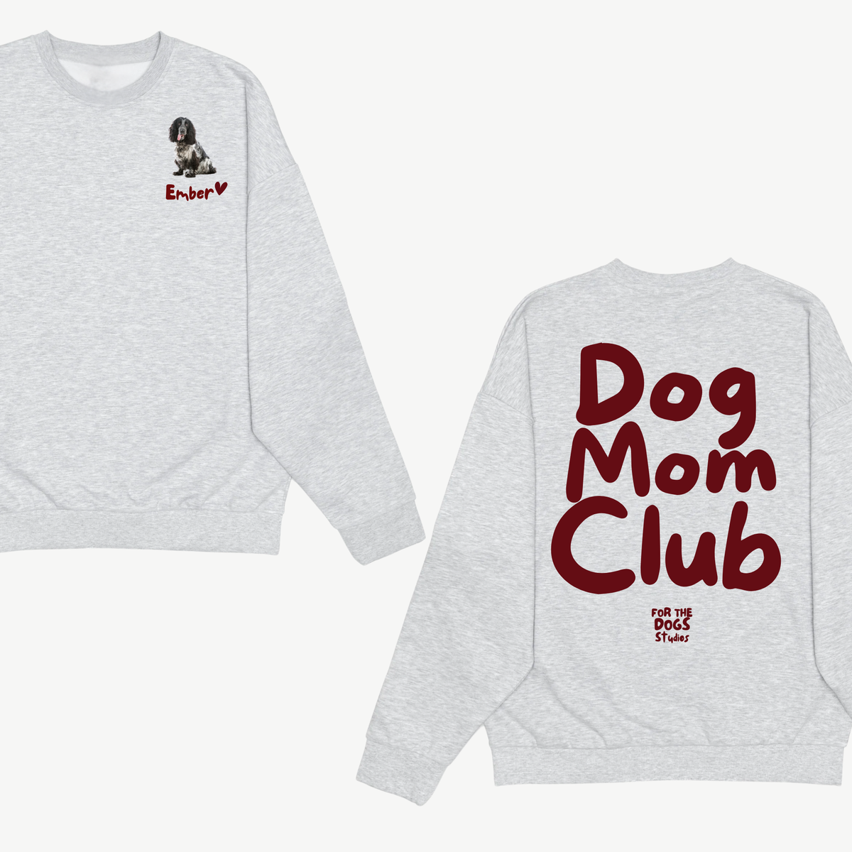 Dog/Cat Mom Club Crewneck