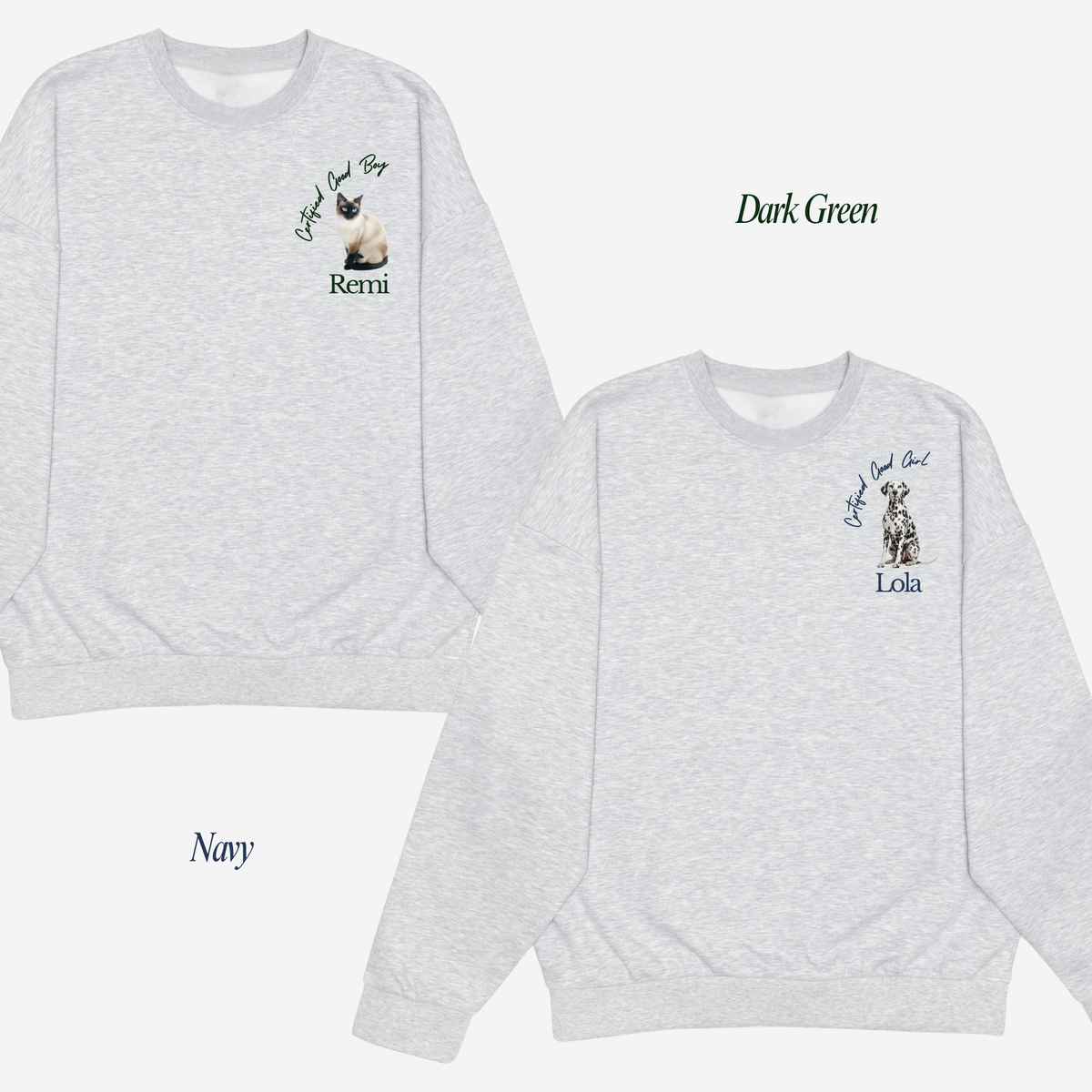 Certified Good Boy/Girl Mini Crewneck